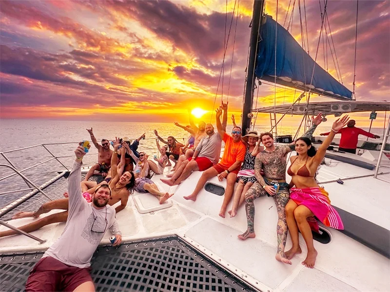 Sunset cruise Jaco
