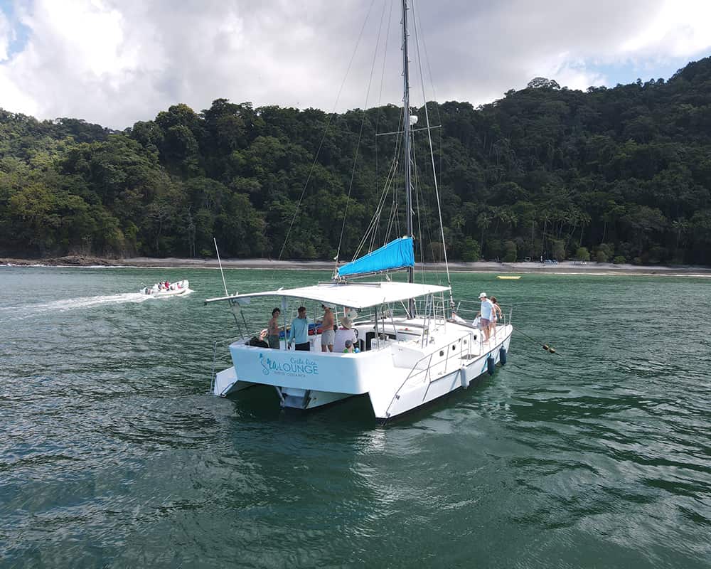 Sealounge Catamaran at Playa Fantasia Costa Rica