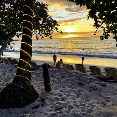 Playa Fantasia hidden beach near Jaco Costa Rica