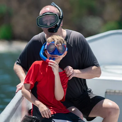 reef snorkeling near Playa Fantasia Jaco